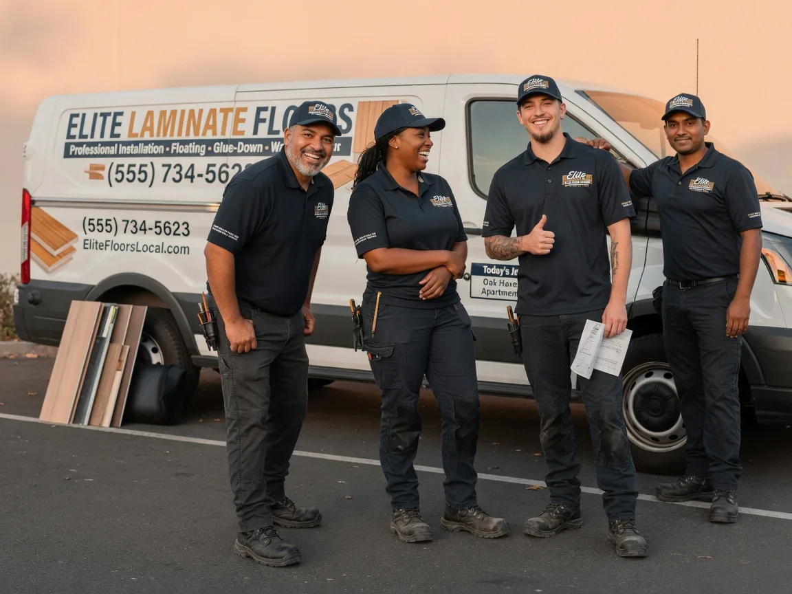 Laminate flooring installation company in Fairview, OR